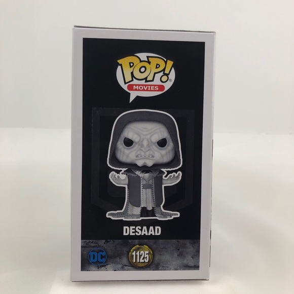 Funko Pop! #1125 Zack Snyder Justice League Metallic DESAAD DC Shop LE 4500 - Picture 2 of 6